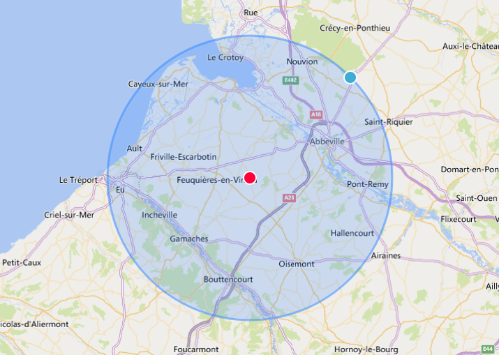 carte délimitation massages