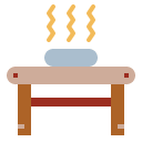 icône d'une table de massages