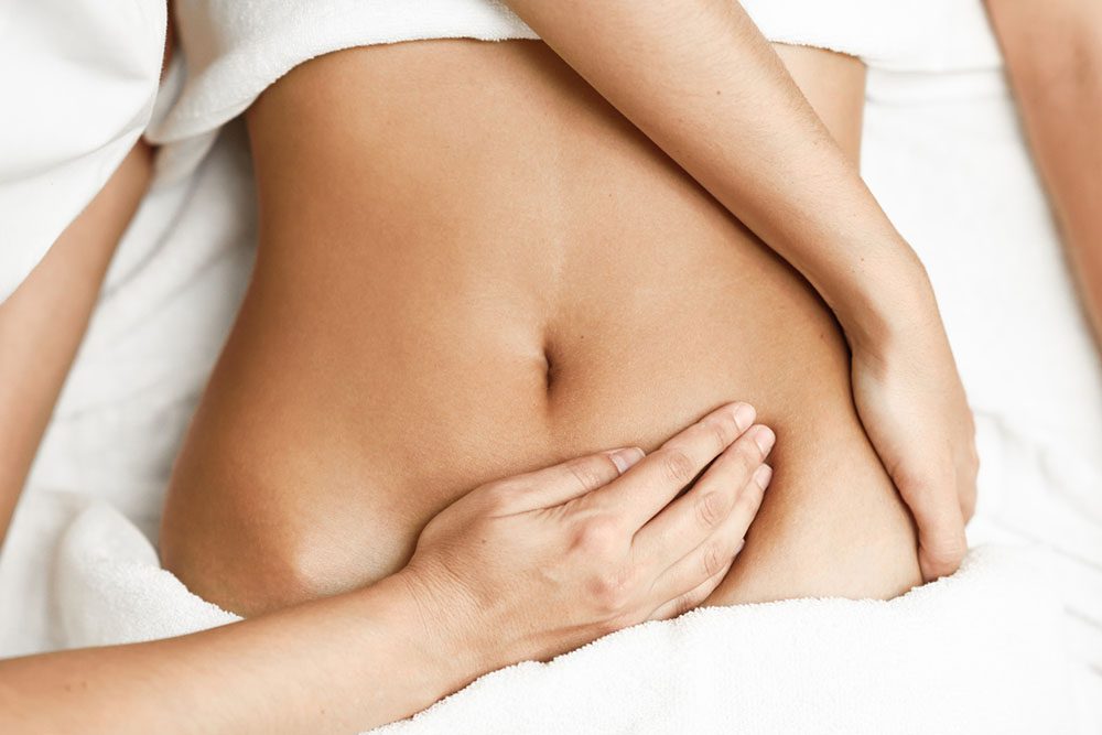 massage amincissant ventre