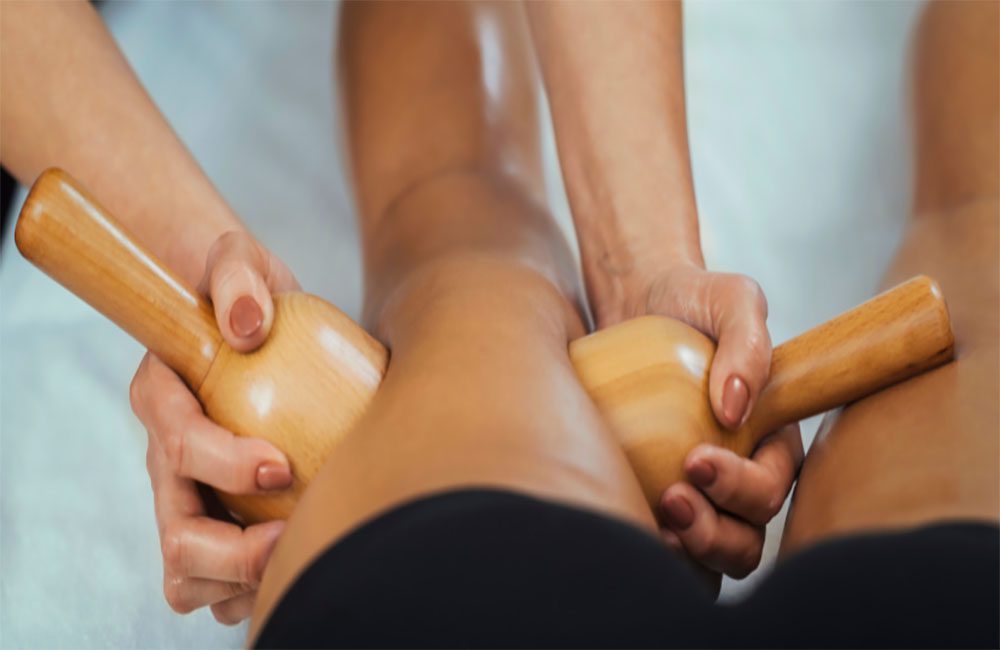 la madérothérapie ventouses jambes