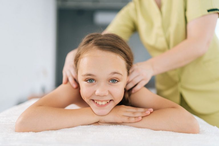 Massage pour enfants filles