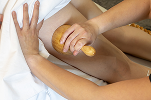 massages madérothérapie bois