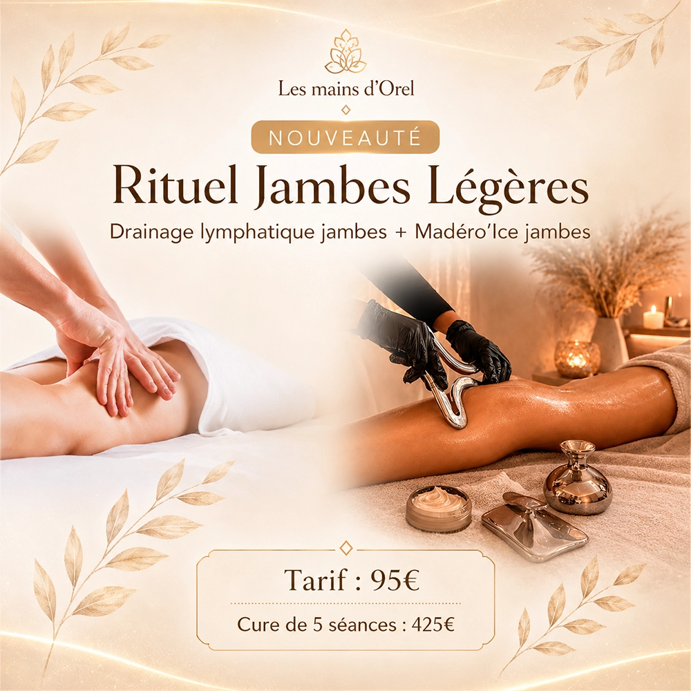 Bannière mobile rituel jambes légères